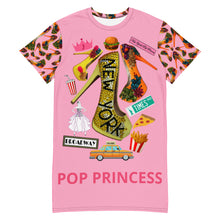 Load image into Gallery viewer, T-shirt dress 'Pink Pop'
