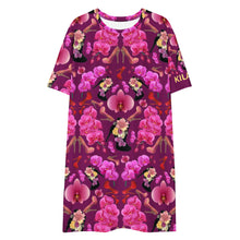 Load image into Gallery viewer, T-shirt dress 'Orchidee'