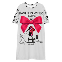 Load image into Gallery viewer, T-shirt dress 'Fashion creations'