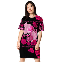 Load image into Gallery viewer, T-shirt dress 'Your Dreams'