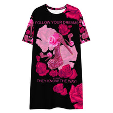 Load image into Gallery viewer, T-shirt dress 'Your Dreams'