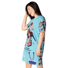 Load image into Gallery viewer, T-shirt dress Tati 'Wonderland'