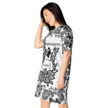 Load image into Gallery viewer, T-shirt dress Ferob 'Lace'