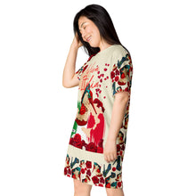 Load image into Gallery viewer, T-shirt dress 'Tricolore Italiano'