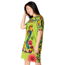 Load image into Gallery viewer, T-shirt dress 'Tropical'