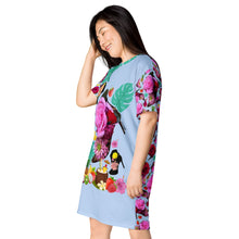 Load image into Gallery viewer, T-shirt dress 'Jungle Paradise'