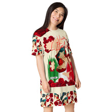 Load image into Gallery viewer, T-shirt dress 'Tricolore Italiano'