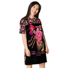 Load image into Gallery viewer, T-shirt dress 'Celebrity status'