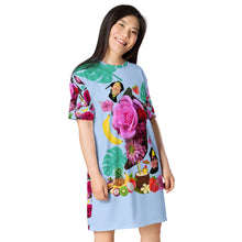 Load image into Gallery viewer, T-shirt dress 'Jungle Paradise'