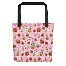 Load image into Gallery viewer, Tote bag 'Pink Christmas'
