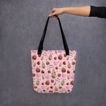 Load image into Gallery viewer, Tote bag 'Pink Christmas'