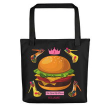 Load image into Gallery viewer, Tote bag Hamburger 'Pop Princess'