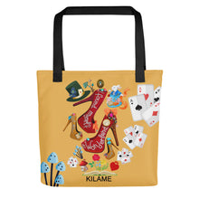 Load image into Gallery viewer, Tote bag 'Down the rabbit hole'