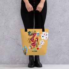 Load image into Gallery viewer, Tote bag 'Down the rabbit hole'