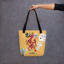 Load image into Gallery viewer, Tote bag 'Down the rabbit hole'