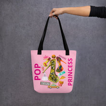 Load image into Gallery viewer, Tote bag 'Pop Princess'