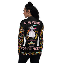 Load image into Gallery viewer, Bomber Jacket 'Pop Princess Time Square'