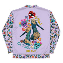 Load image into Gallery viewer, Unisex Bomber Jacket 'Viva la vida'