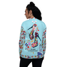 Load image into Gallery viewer, Unisex Bomber Jacket 'Alice in Wonderland'