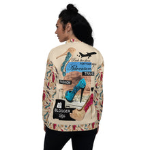 Load image into Gallery viewer, Bomber Jacket Juin 'Travel Blogger'