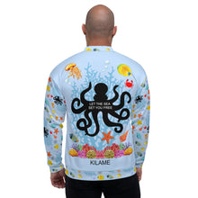 Load image into Gallery viewer, Unisex Bomber Jacket 'Octopus'