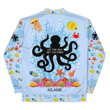 Load image into Gallery viewer, Unisex Bomber Jacket 'Octopus'