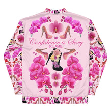 Load image into Gallery viewer, Bomber Jacket 'Confidence is sexy'