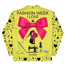 Load image into Gallery viewer, Bomber Jacket 'Fashion Week'