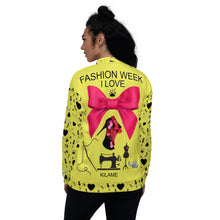 Load image into Gallery viewer, Bomber Jacket 'Fashion Week'