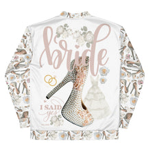 Load image into Gallery viewer, Bomber Jacket 'I said yes'