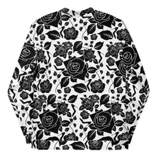 Load image into Gallery viewer, Bomber Jacket 'Black Roses'