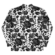 Load image into Gallery viewer, Bomber Jacket 'Black Roses'