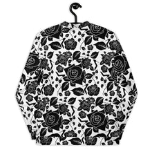 Load image into Gallery viewer, Bomber Jacket 'Black Roses'