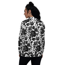Load image into Gallery viewer, Bomber Jacket 'Black Roses'