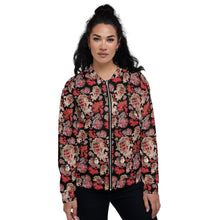 Load image into Gallery viewer, Bomber Jacket 'Holidays Couture'
