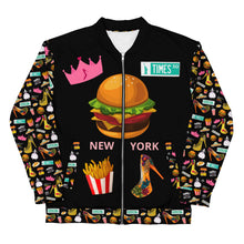 Load image into Gallery viewer, Bomber Jacket 'Pop Princess Time Square'