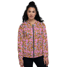 Load image into Gallery viewer, Bomber Jacket 'Eat me drink me'