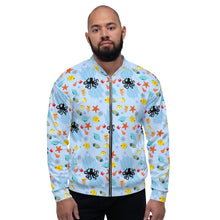 Load image into Gallery viewer, Unisex Bomber Jacket 'Octopus'
