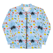 Load image into Gallery viewer, Unisex Bomber Jacket 'Octopus'
