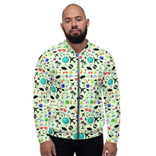 Load image into Gallery viewer, Unisex Bomber Jacket 'International DJ set'