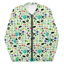 Load image into Gallery viewer, Unisex Bomber Jacket 'International DJ set'