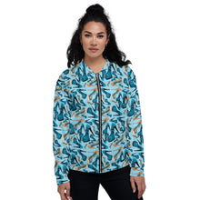 Load image into Gallery viewer, Bomber Jacket 'Travel Blogger Girl'