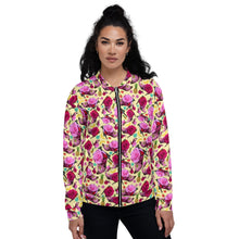 Load image into Gallery viewer, Bomber Jacket 'Jungle flower'