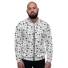 Load image into Gallery viewer, Unisex Bomber Jacket 'Skull'