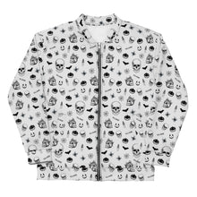 Load image into Gallery viewer, Unisex Bomber Jacket 'Skull'