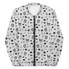Load image into Gallery viewer, Unisex Bomber Jacket 'Skull'