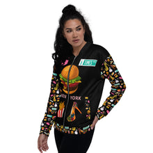 Load image into Gallery viewer, Bomber Jacket 'Pop Princess Time Square'