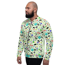 Load image into Gallery viewer, Unisex Bomber Jacket 'International DJ set'