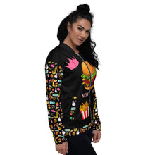 Load image into Gallery viewer, Bomber Jacket 'Pop Princess Time Square'
