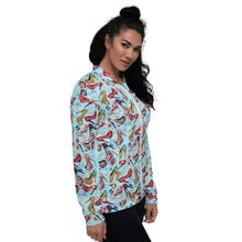 Load image into Gallery viewer, Unisex Bomber Jacket 'Alice in Wonderland'